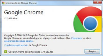 Publicado Chrome 17
