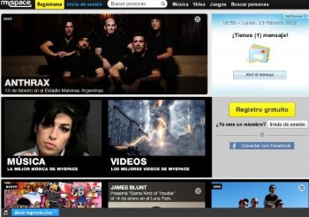 MySpace añade 40.000 usuarios por día