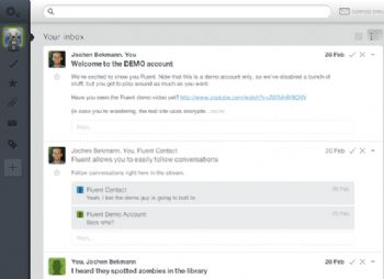 Fluent.io, una interfaz alternativa para Gmail simple y agradable