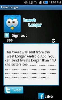 Tweet Longer for Twitter, envía tweets de más de 140 caracteres