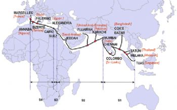 Un barco deja sin Internet a 6 países de África