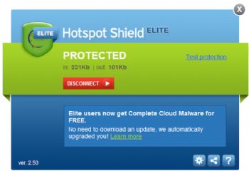 Navegación segura con HotSpot Shield