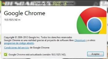 Descarga Google Chrome 18