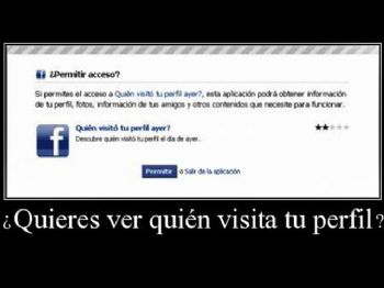 Aplicación Averigua quién visita tu perfil para Facebook es un virus