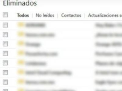 ¿Cómo recuperar correos borrados?
