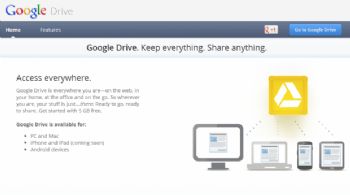 Google Drive fue lanzado oficialmente