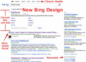 Bing renueva su web con un diseño mucho más limpio 