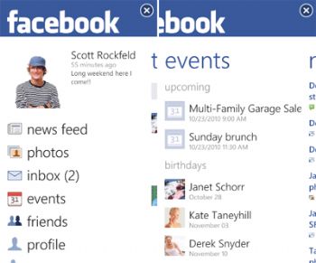 Facebook 1.5 para Windows Phone 7