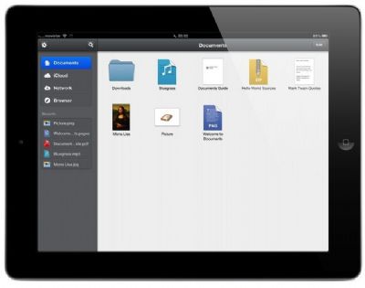 Documents para iPad, un interesante gestor de archivos gratuito