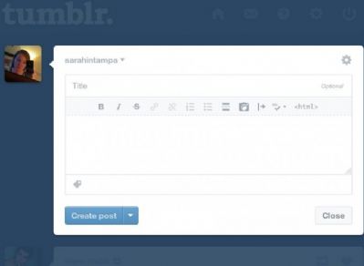 Tumblr rediseña su ventana de creación de posts, ahora más ágil que nunca