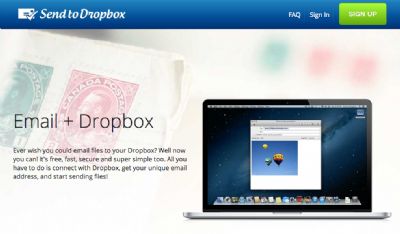 Send to Dropbox se renueva para ser el mejor sistema mail de la nube
