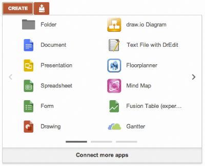 Google Drive: AutoCAD WS, OpenOffice y otras aplicaciones, ahora disponibles desde el menú principal