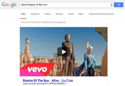 El buscador de Google ahora mostrará los vídeos de YouTube