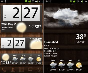 Widgets para Android: Beautiful Widgets Lite Free