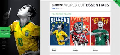 Microsoft y ESPN lanzan un sitio dedicado a la Copa del Mundo FIFA 2014