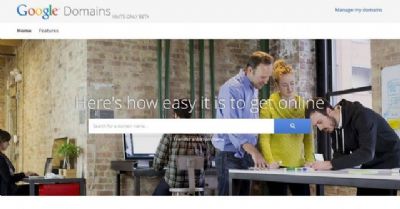 Google presenta su servicio para registrar dominios web