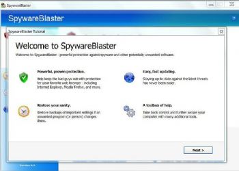 Spyware Blaster, protege a tu equipo de programas espía