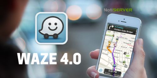 Waze la mejor aplicación de navegación GPS, lanza su renovada versión 4.0