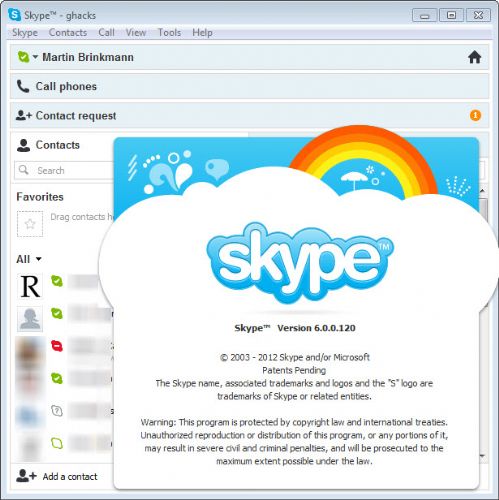 Skype, chat, llamadas, VoIP