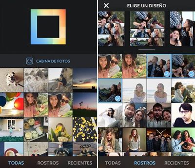Instagram, Layout, fotos, collage