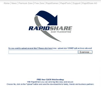 RapidShare busca lavar su imagen para diferenciarse de MegaUpload