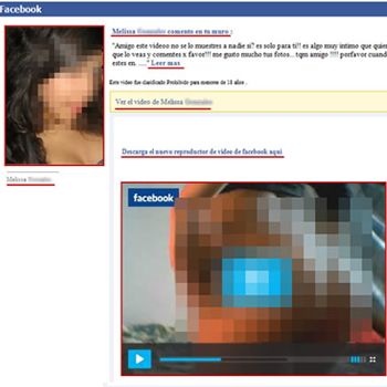 Peligroso virus se esconde tras video erótico en Facebook
