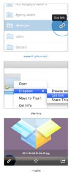 Dropbox ahora permite compartir contenido con un enlace
