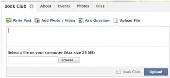 Ahora Facebook permite a los grupos compartir ficheros de hasta 25 MB