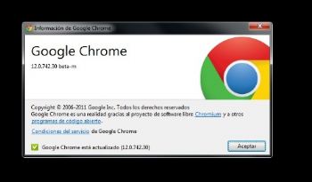 Google Chrome 12 beta disponible para bajar