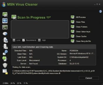 MSN Virus Cleaner: Elimina virus de tu MSN