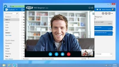 Skype versión web en Outlook.com sin necesidad del programa