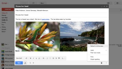 Gmail presenta la nueva interfaz de redacción