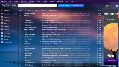 El nuevo mail de Yahoo!, más parecido a Gmail