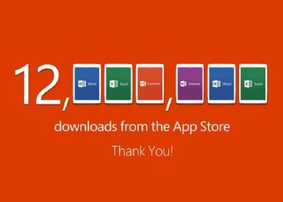 Microsoft Office Mobile para iPhone alcanza los 12 millones en 1 semana