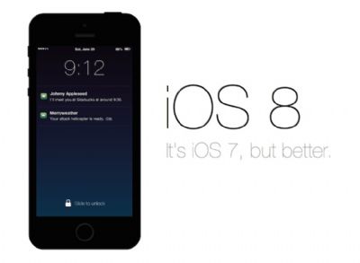Apple lanza el nuevo iOS 8, ésto lo más destacable