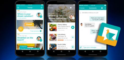 Tossup, la aplicación de Microsoft para coordinar encuentros con tus amigos desde tu móvil
