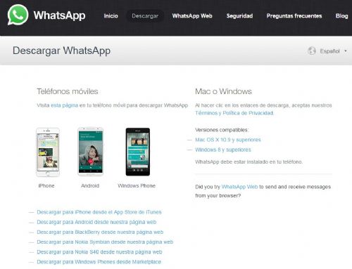WhatsApp lanza sus aplicaciones oficiales para Windows y Mac