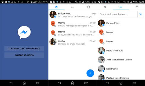 Facebook lanza Messenger Lite, su programa de mensajería ligero y bajo consumo de datos