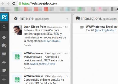 Nueva versión de Tweetdeck para Chrome y Web