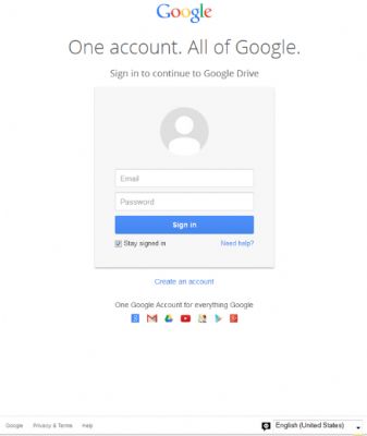 Encuentran una copia exacta de Google Drive hecha para robar contraseñas de Google