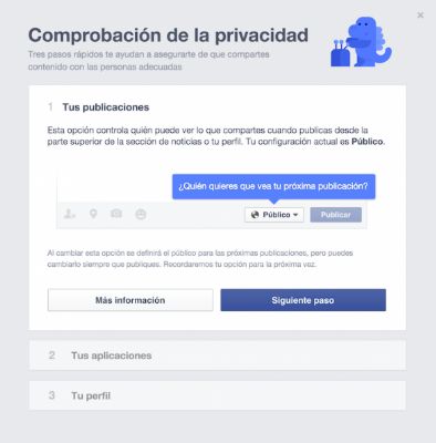 Facebook lanza una herramienta para comprobar la privacidad de tu cuenta