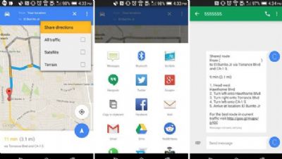 Google Maps 9.3 para Android permite compartir direcciones con facilidad