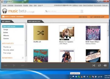 GMusic, maneja Google Music desde la superbarra de Windows 7 o desde tu teclado multimedia